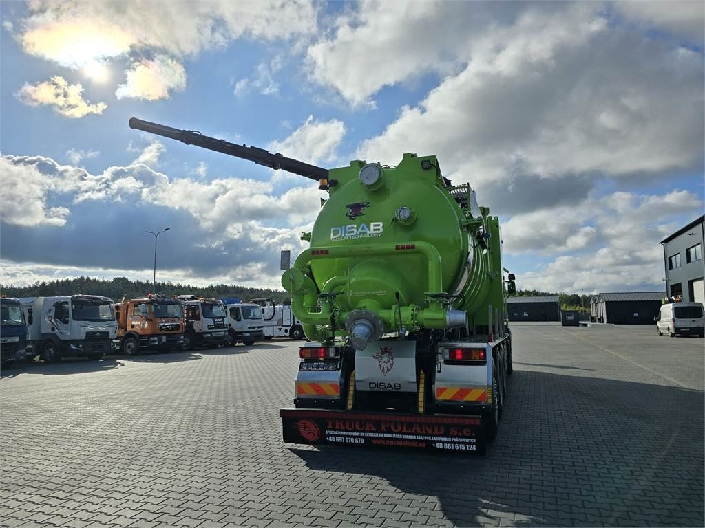 משאית ואקום Scania Disab Centurion P210/9 Suction-blowing vacuum load: תמונה 28