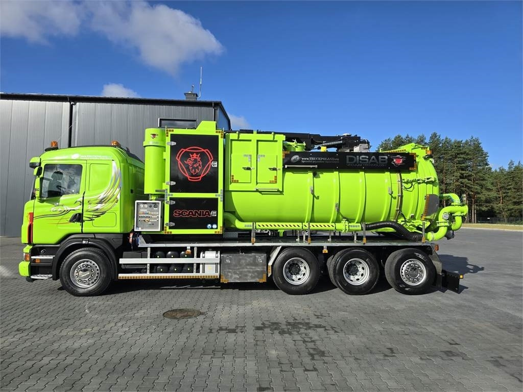 Scania Disab Centurion P210/9 Suction-blowing vacuum load - מחפר: תמונה 4 Scania Disab Centurion P210/9 Suction-blowing vacuum load - מחפר: תמונה 4