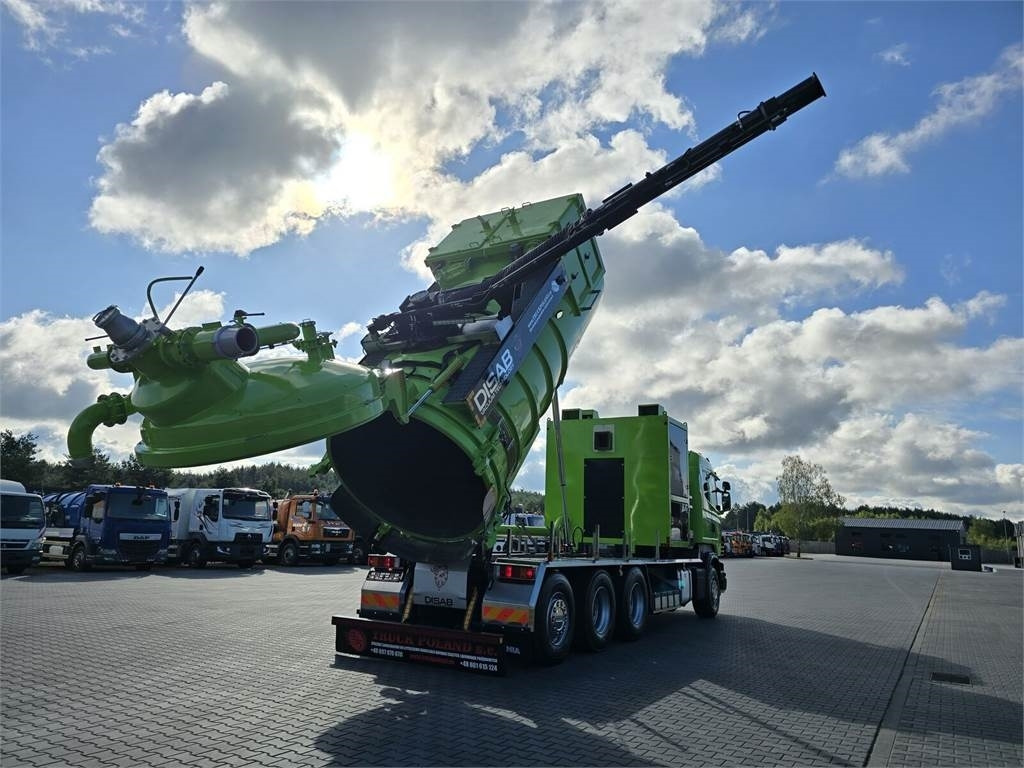 Scania Disab Centurion P210/9 Suction-blowing vacuum load - מחפר: תמונה 1 Scania Disab Centurion P210/9 Suction-blowing vacuum load - מחפר: תמונה 1
