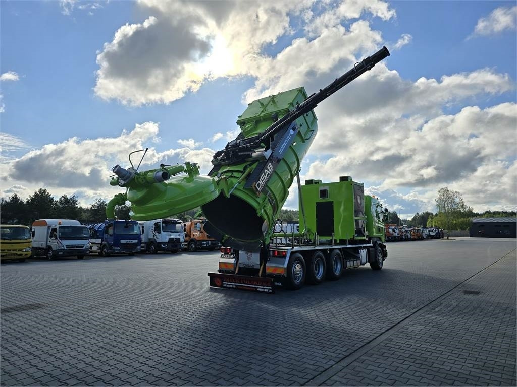 משאית ואקום Scania Disab Centurion P210/9 Suction-blowing vacuum load: תמונה 30