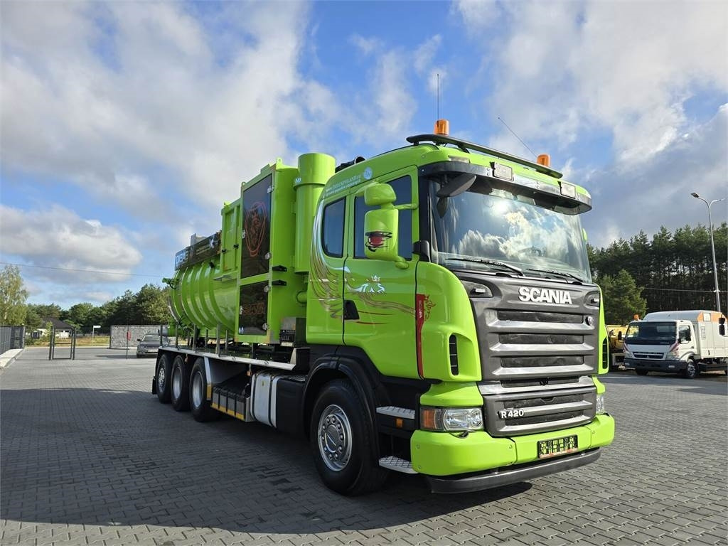 Scania Disab Centurion P210/9 Suction-blowing vacuum load - מחפר: תמונה 2 Scania Disab Centurion P210/9 Suction-blowing vacuum load - מחפר: תמונה 2