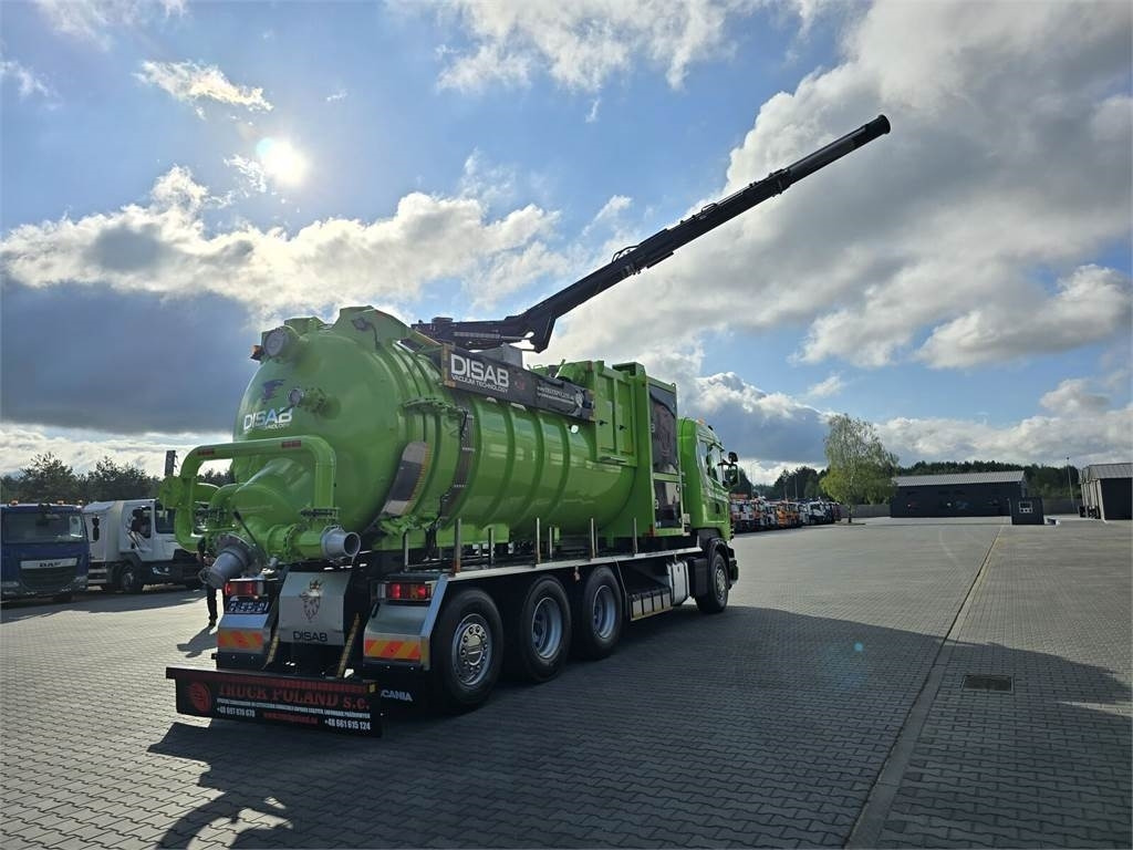 משאית ואקום Scania Disab Centurion P210/9 Suction-blowing vacuum load: תמונה 25