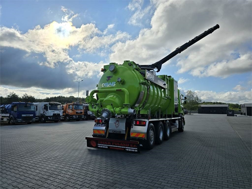 משאית ואקום Scania Disab Centurion P210/9 Suction-blowing vacuum load: תמונה 24