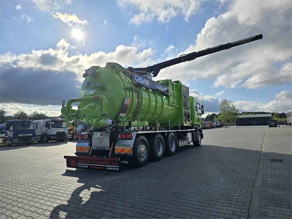 משאית ואקום Scania Disab Centurion P210/9 Suction-blowing vacuum load: תמונה 26