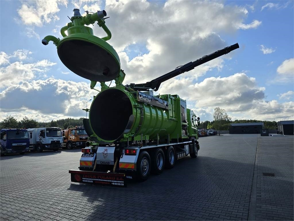משאית ואקום Scania Disab Centurion P210/9 Suction-blowing vacuum load: תמונה 29