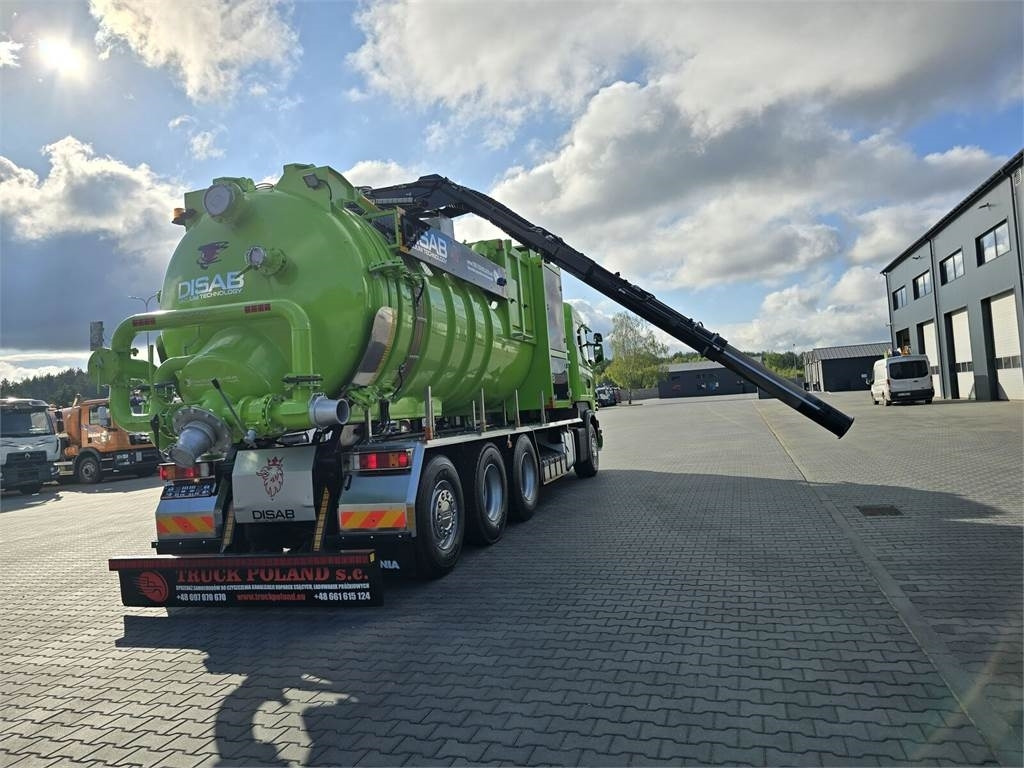 משאית ואקום Scania Disab Centurion P210/9 Suction-blowing vacuum load: תמונה 27