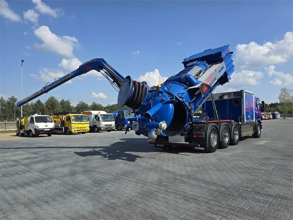 Scania KAISER EUR-MARK PL 8 Vacuum suction-blowing loader - משאית ואקום: תמונה 1 Scania KAISER EUR-MARK PL 8 Vacuum suction-blowing loader - משאית ואקום: תמונה 1