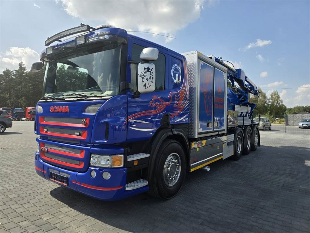 Scania KAISER EUR-MARK PL 8 - משאית ואקום: תמונה 3 Scania KAISER EUR-MARK PL 8 - משאית ואקום: תמונה 3