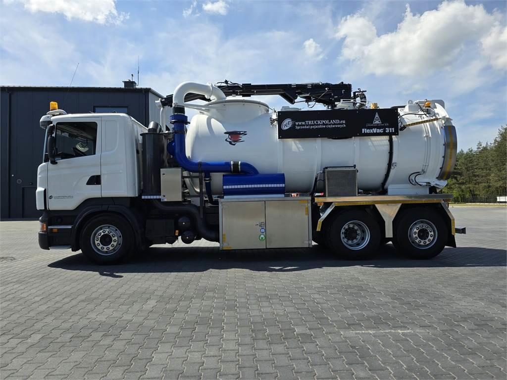 Scania Saugbagger Larsen FlexVac 311 Vacuum suction loade - משאית ואקום: תמונה 4 Scania Saugbagger Larsen FlexVac 311 Vacuum suction loade - משאית ואקום: תמונה 4