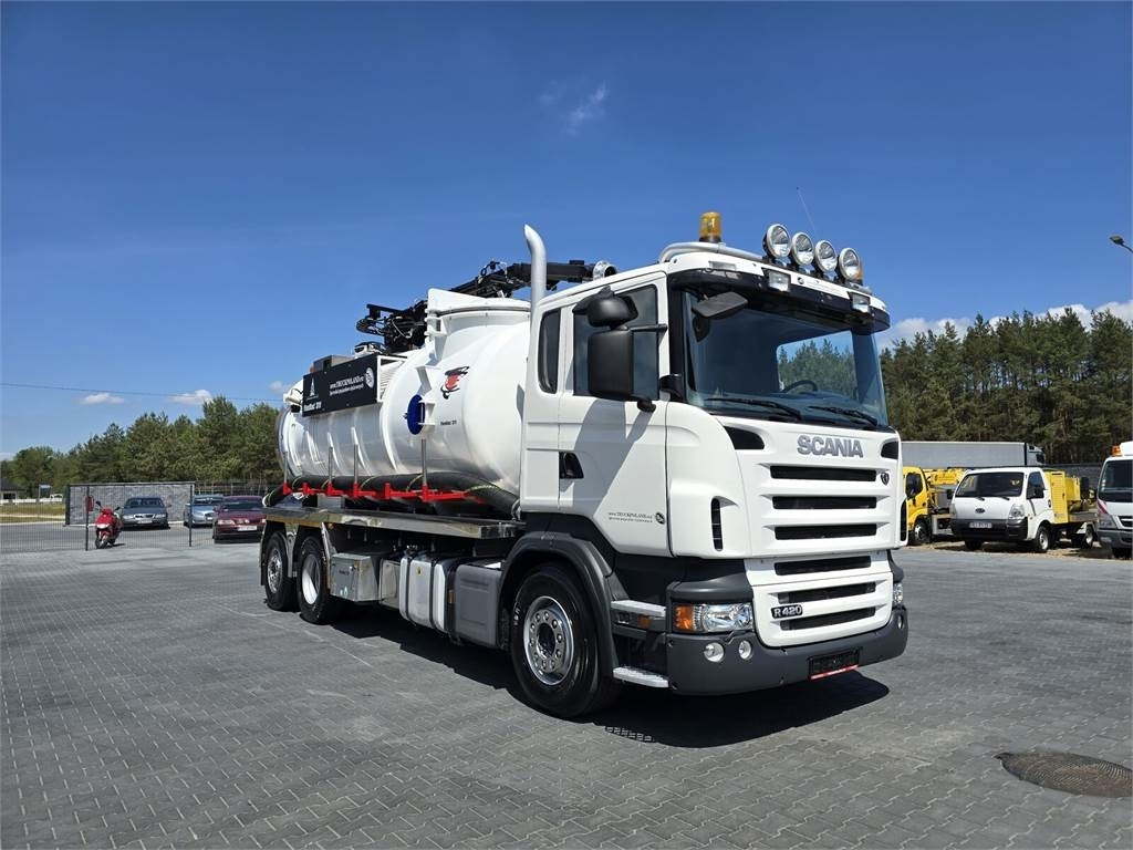 Scania Saugbagger Larsen FlexVac 311 Vacuum suction loade - מחפר: תמונה 2 Scania Saugbagger Larsen FlexVac 311 Vacuum suction loade - מחפר: תמונה 2