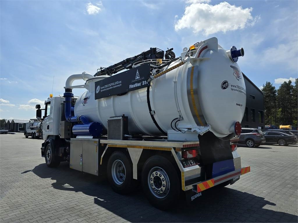 Scania Saugbagger Larsen FlexVac 311 Vacuum suction loade - משאית ואקום: תמונה 5 Scania Saugbagger Larsen FlexVac 311 Vacuum suction loade - משאית ואקום: תמונה 5