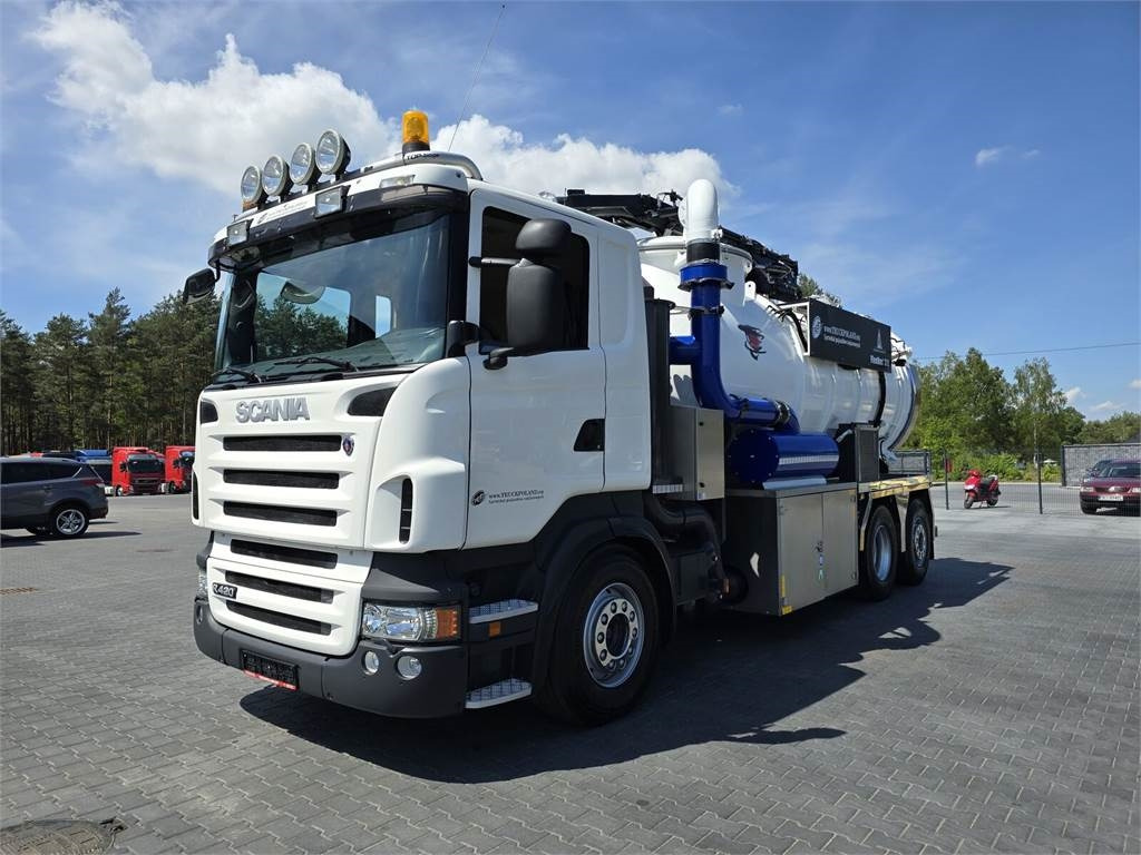 Scania Saugbagger Larsen FlexVac 311 Vacuum suction loade - משאית ואקום: תמונה 3 Scania Saugbagger Larsen FlexVac 311 Vacuum suction loade - משאית ואקום: תמונה 3