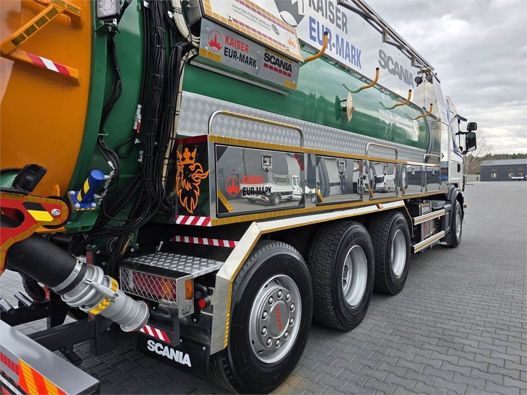 משאית ואקום Scania WUKO KAISER EUR-MARK PKL 12.8 FOR CLEANING CANALS: תמונה 19