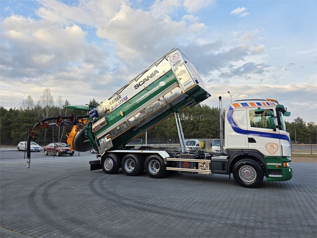 משאית ואקום Scania WUKO KAISER EUR-MARK PKL 12.8 FOR CLEANING CANALS: תמונה 37
