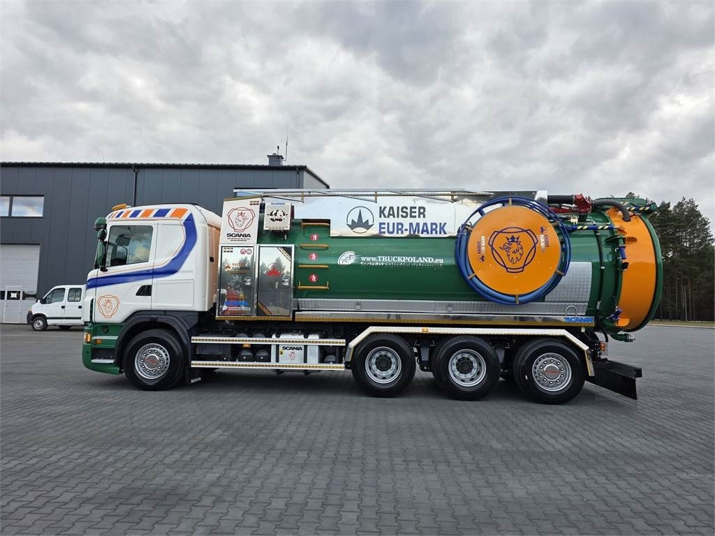 Scania WUKO KAISER EUR-MARK PKL 12.8 FOR CLEANING CANALS - משאית ואקום: תמונה 4 Scania WUKO KAISER EUR-MARK PKL 12.8 FOR CLEANING CANALS - משאית ואקום: תמונה 4