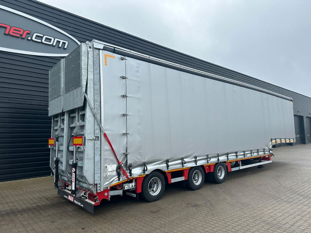 Faymonville Maxtrailer MAX 100 tieflader / Planenaufbau - סמיטריילר עם מטען נמוך: תמונה 2 Faymonville Maxtrailer MAX 100 tieflader / Planenaufbau - סמיטריילר עם מטען נמוך: תמונה 2