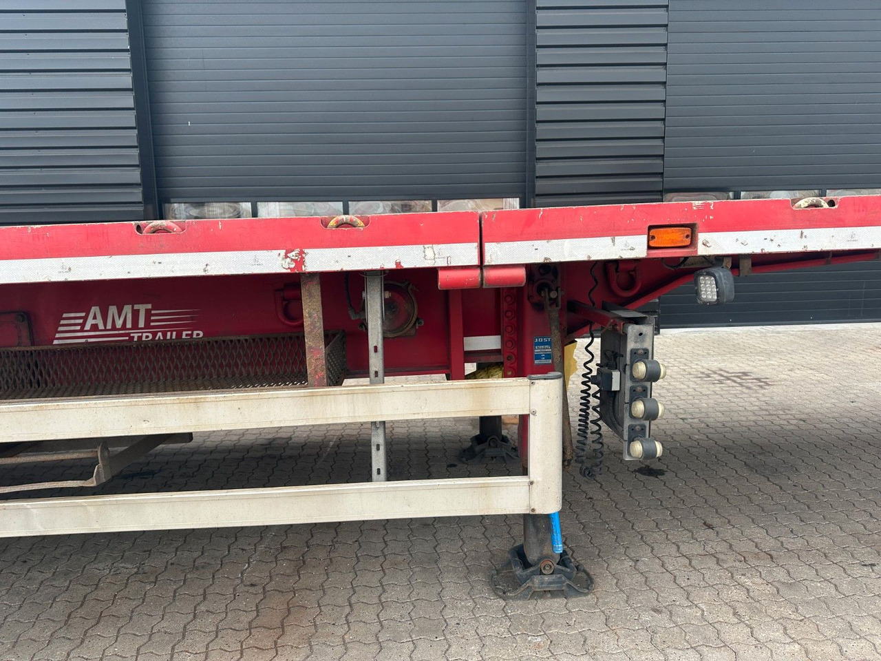 Goldhofer AMT 3 achs plateu / ausziehbar - סמיטריילר צד נופל/ שטוח: תמונה 3 Goldhofer AMT 3 achs plateu / ausziehbar - סמיטריילר צד נופל/ שטוח: תמונה 3
