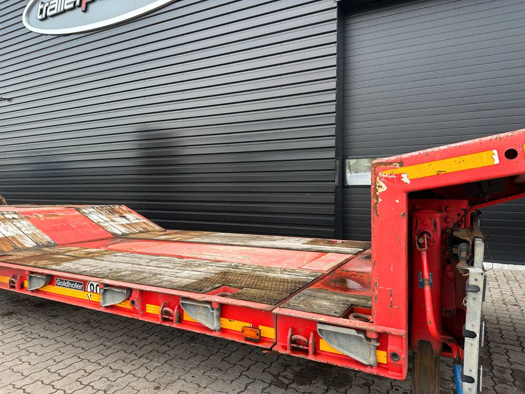 סמיטריילר עם מטען נמוך Goldhofer Tieflader /ausziehbar / Rampen: תמונה 8