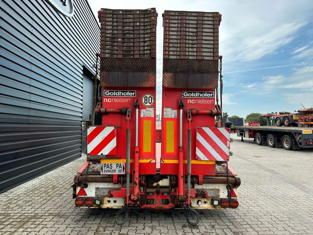 סמיטריילר עם מטען נמוך Goldhofer Tieflader /ausziehbar / Rampen: תמונה 15