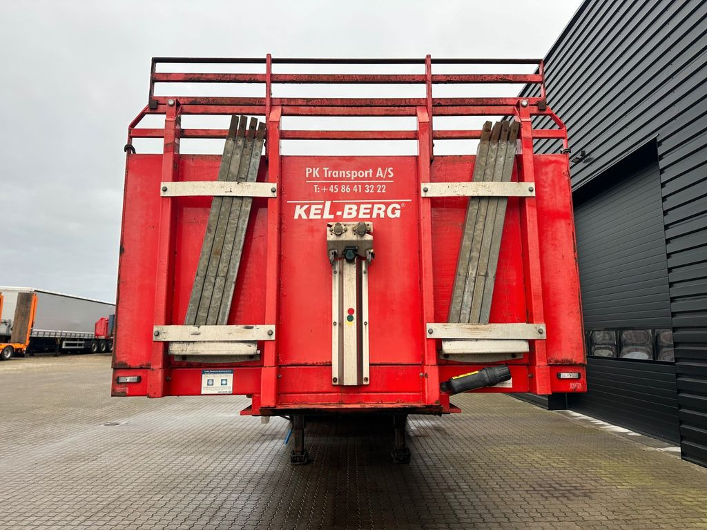 סמיטריילר עם מטען נמוך Kel-Berg 4 achs teletrailer / ausziehbar Kel-Berg 4 achs teletrailer / ausziehbar: תמונה 6