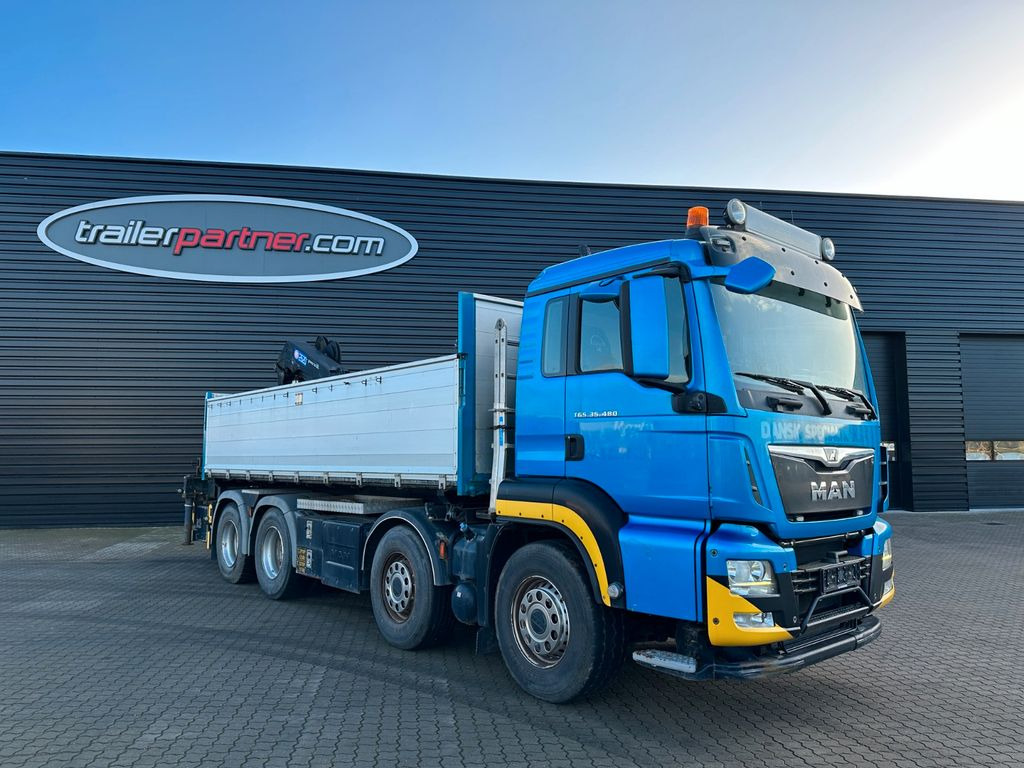 MAN 35-480 BL 8x4 - מזהיר, משאית מנוף: תמונה 1 MAN 35-480 BL 8x4 - מזהיר, משאית מנוף: תמונה 1