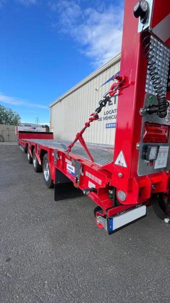 סמיטריילר עם מטען נמוך GVN Trailers GVN329 Caiboutti: תמונה 7