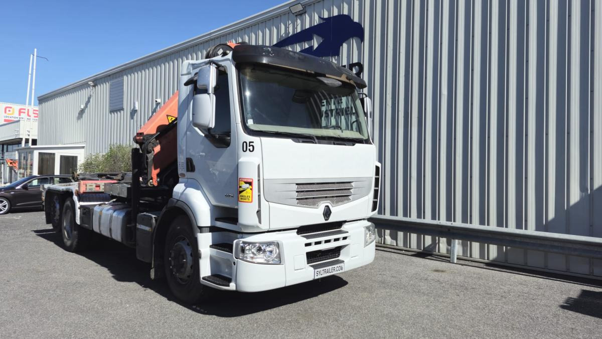 Renault Premium avec grue PALFINGER PK 18000 - משאית הרמת וו, משאית מנוף: תמונה 4 Renault Premium avec grue PALFINGER PK 18000 - משאית הרמת וו, משאית מנוף: תמונה 4