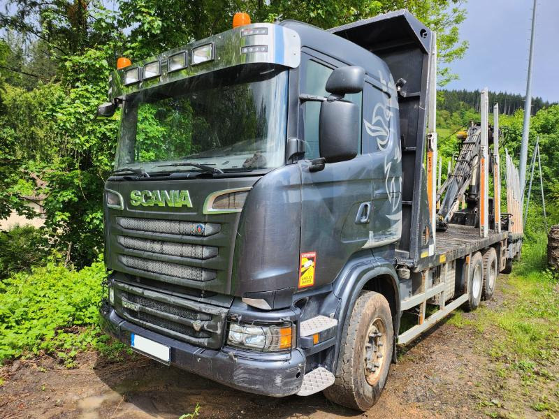 Scania R R 580 - משאית עץ, משאית מנוף: תמונה 2 Scania R R 580 - משאית עץ, משאית מנוף: תמונה 2