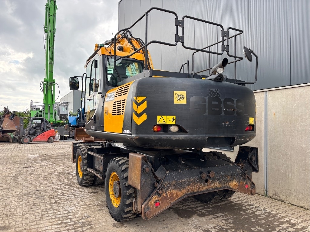 JCB JS 160 W - JS160W - JS 175 W - JS 145 W - מחפר גלגלים: תמונה 5 JCB JS 160 W - JS160W - JS 175 W - JS 145 W - מחפר גלגלים: תמונה 5