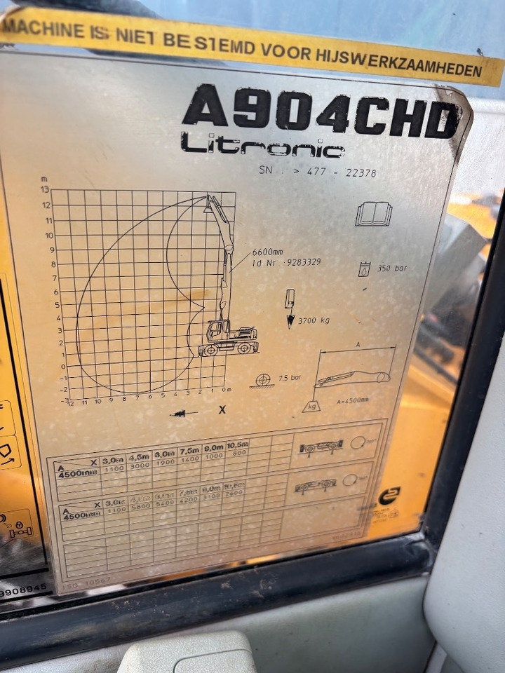 מטפל בפסולת/ תעשייתי Liebherr A 904 C HD: תמונה 17