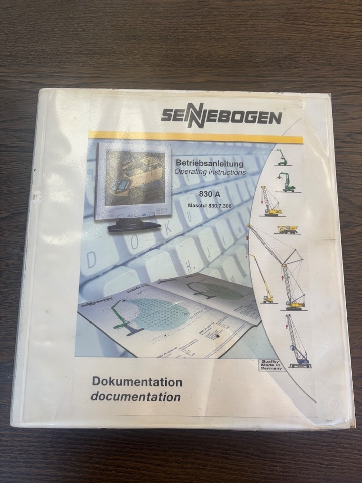 מטפל בפסולת/ תעשייתי Sennebogen 830 Electric / 830A: תמונה 14