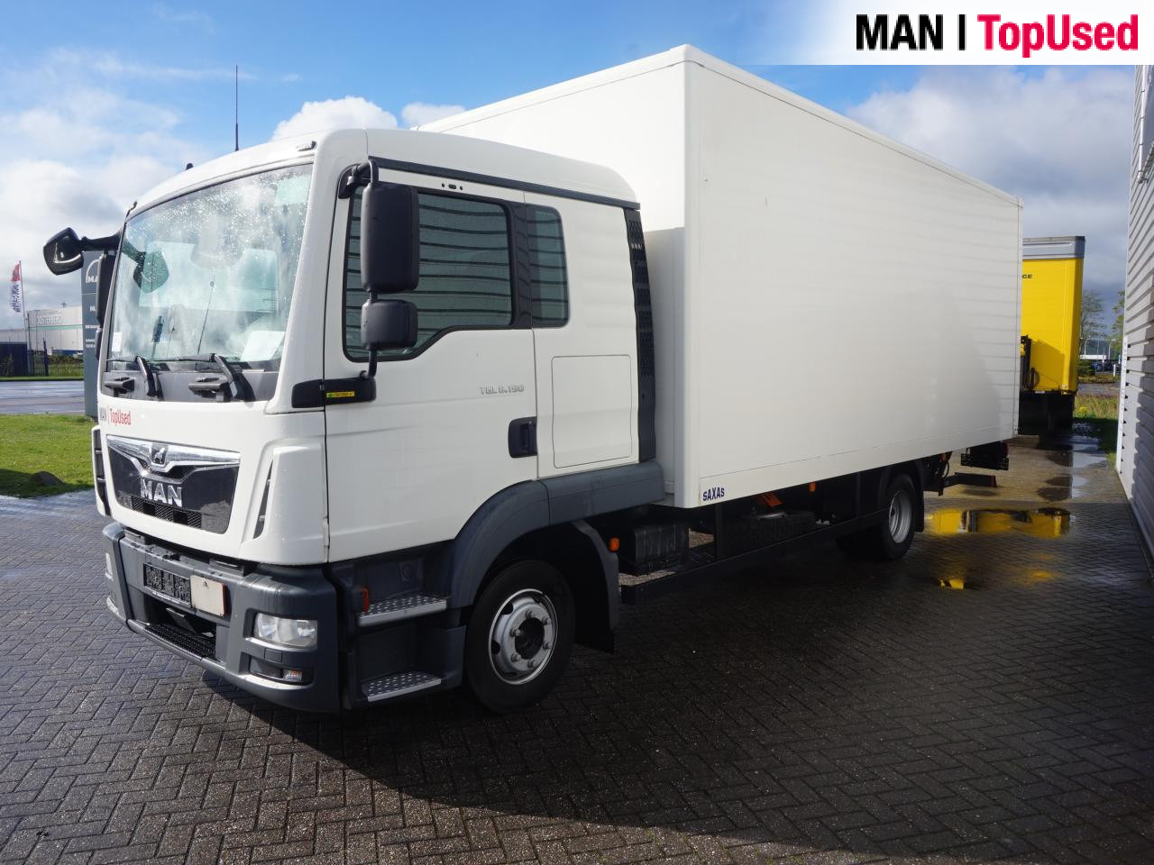 משאית תיבה MAN TGL 8.190 4X2 BL / Koffer LBW: תמונה 1