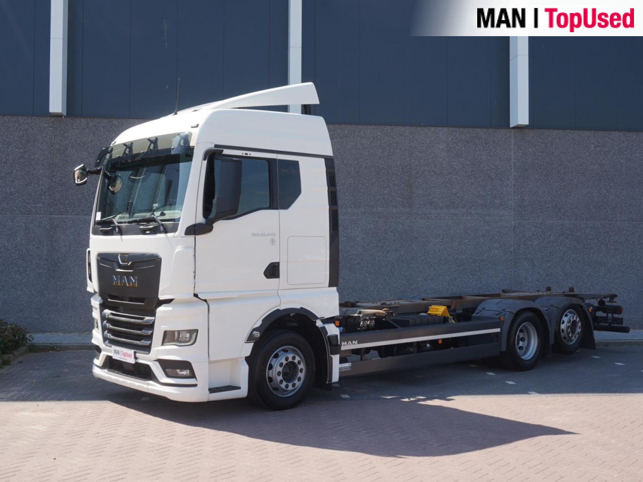 MAN TGX 26.470 6x2-4 LL CH Lift/Lenk/Retarder - מוביל מכולות/ משאית החלפת גוף: תמונה 1 MAN TGX 26.470 6x2-4 LL CH Lift/Lenk/Retarder - מוביל מכולות/ משאית החלפת גוף: תמונה 1