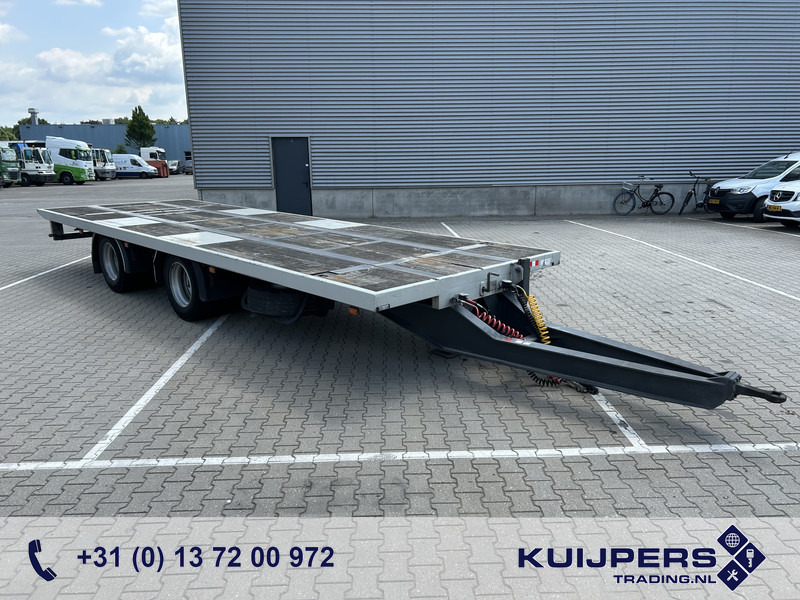 Burg BPA 18 M / Plateau - Flat Bed Wipkar Trailer / Twist Locks / APK TUV 07-25 - קרון נגרר צד נופל/ שטוח: תמונה 1 Burg BPA 18 M / Plateau - Flat Bed Wipkar Trailer / Twist Locks / APK TUV 07-25 - קרון נגרר צד נופל/ שטוח: תמונה 1