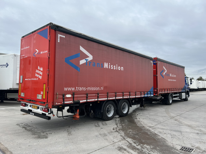 DAF CF 370 FA + Pacton MXD 218 / Curtainside Combi / Loadlift / APK TUV 05-26 - משאית וילונות צד: תמונה 2 DAF CF 370 FA + Pacton MXD 218 / Curtainside Combi / Loadlift / APK TUV 05-26 - משאית וילונות צד: תמונה 2