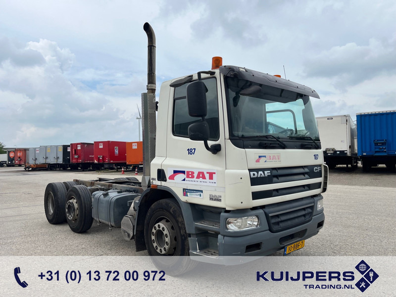DAF FAG CF 75.250 EEV Euro 5 / 6x2 / 158 DKM / Chassis-Cabine - משאית עם שלדת תא: תמונה 1 DAF FAG CF 75.250 EEV Euro 5 / 6x2 / 158 DKM / Chassis-Cabine - משאית עם שלדת תא: תמונה 1