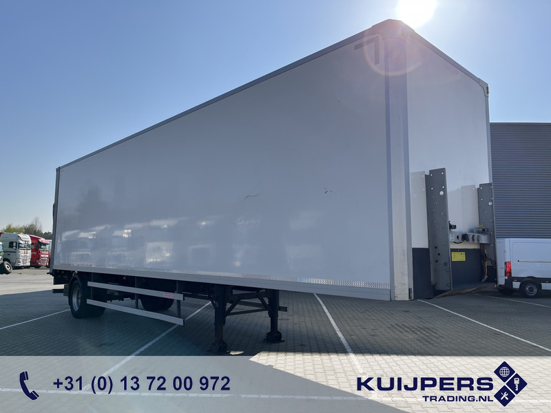 Groenewegen DRO-12-10 B City / 1 as BPW / Box / Laadklep 2000 kg / APK TUV 07-25 - סמיטריילר בתיבה סגורה: תמונה 1 Groenewegen DRO-12-10 B City / 1 as BPW / Box / Laadklep 2000 kg / APK TUV 07-25 - סמיטריילר בתיבה סגורה: תמונה 1