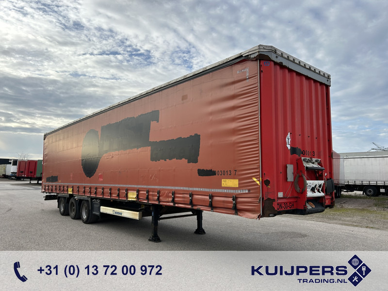 Krone Profi Liner / Mega / Curtainside / BPW Drum / NL Trailer - סמיטריילר עם וילונות צד: תמונה 1 Krone Profi Liner / Mega / Curtainside / BPW Drum / NL Trailer - סמיטריילר עם וילונות צד: תמונה 1