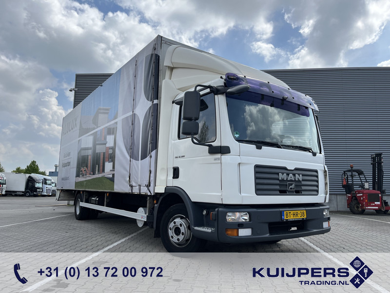 MAN TGL 12.180 / 12 Ton / 781 dkm / Oil Leak / Canvas Box / NL Truck - משאית תיבה: תמונה 1 MAN TGL 12.180 / 12 Ton / 781 dkm / Oil Leak / Canvas Box / NL Truck - משאית תיבה: תמונה 1