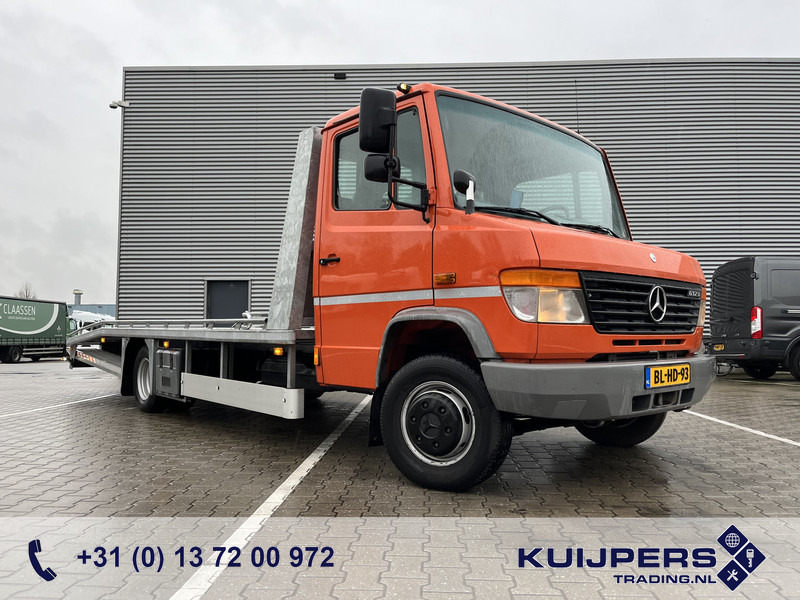 Mercedes-Benz Vario 612 D / Car - Machine Transporter 570 cm / Winch / Ramps / NL Truck - משאית הובלה אוטומטית: תמונה 1 Mercedes-Benz Vario 612 D / Car - Machine Transporter 570 cm / Winch / Ramps / NL Truck - משאית הובלה אוטומטית: תמונה 1