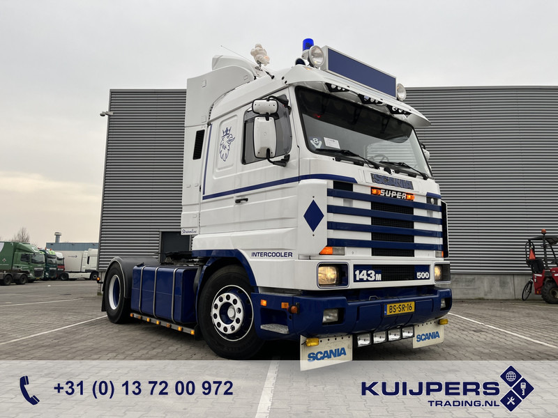 Scania R 143H V8 500 Streamline / V8 Sound / Retarder / Old Skool Classic - יחידת טרקטור: תמונה 1 Scania R 143H V8 500 Streamline / V8 Sound / Retarder / Old Skool Classic - יחידת טרקטור: תמונה 1