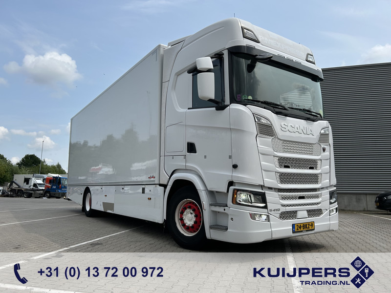 Scania S410 Highline / 491 dkm / Box 8.1 mtr / Laadklep 3000 kg - משאית תיבה: תמונה 1 Scania S410 Highline / 491 dkm / Box 8.1 mtr / Laadklep 3000 kg - משאית תיבה: תמונה 1