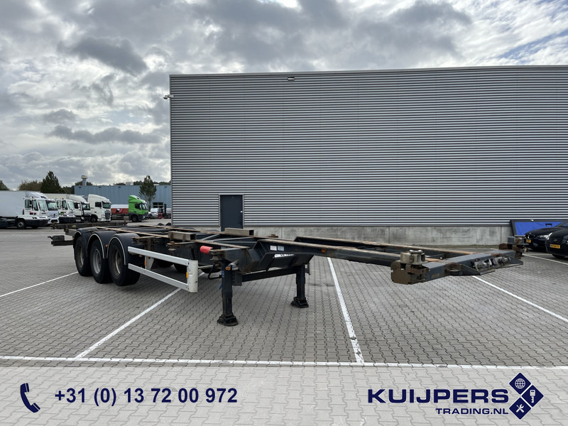 Van Hool 3B0071 / Container Chassis / BPW Drum / Liftas / NL trailer - סמיטריילר מוביל מכולות/ החלפת גוף: תמונה 1 Van Hool 3B0071 / Container Chassis / BPW Drum / Liftas / NL trailer - סמיטריילר מוביל מכולות/ החלפת גוף: תמונה 1