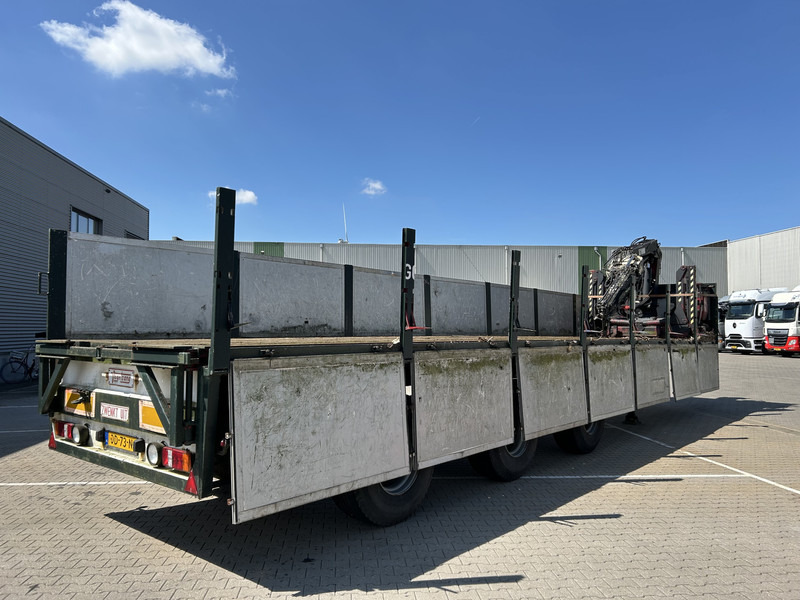 Vogelzang V02 17 30 / Heavy Duty Chassis / 3 axle 10 Ton / Hiab Crane Defect - סמיטריילר צד נופל/ שטוח: תמונה 2 Vogelzang V02 17 30 / Heavy Duty Chassis / 3 axle 10 Ton / Hiab Crane Defect - סמיטריילר צד נופל/ שטוח: תמונה 2