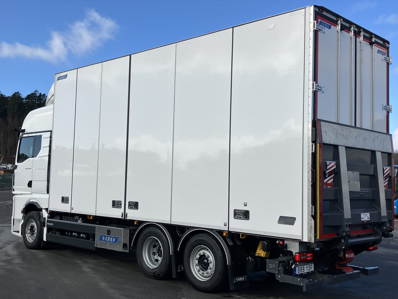 MAN TGX 26.520 6×2-4 fjärrbil Närko - משאית תיבה: תמונה 4 MAN TGX 26.520 6×2-4 fjärrbil Närko - משאית תיבה: תמונה 4