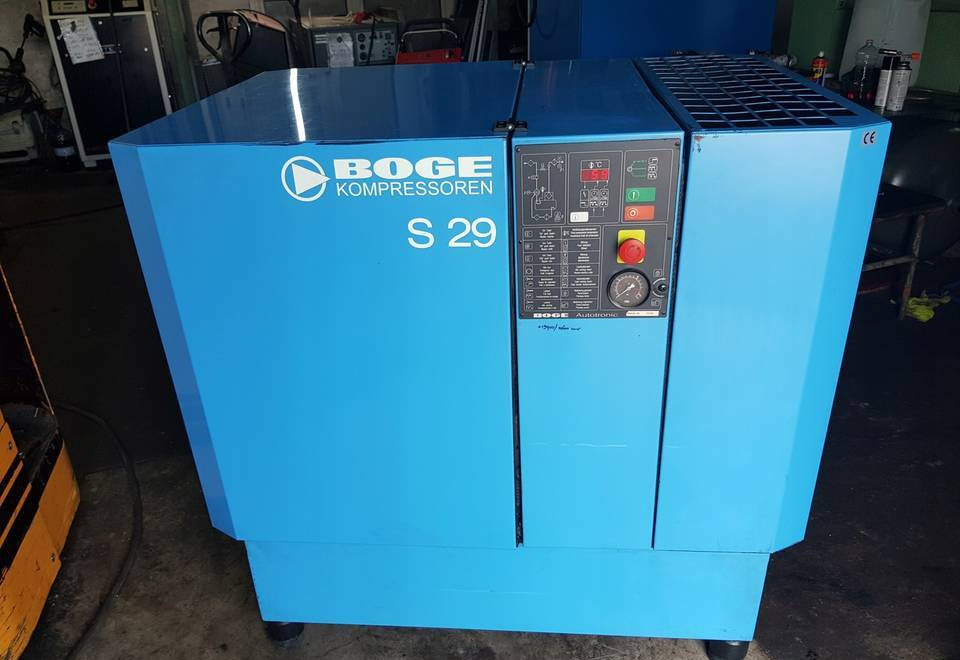 KOMPRESOR ŚRUBOWY BOGE S 29 - מדחס אוויר: תמונה 1 KOMPRESOR ŚRUBOWY BOGE S 29 - מדחס אוויר: תמונה 1