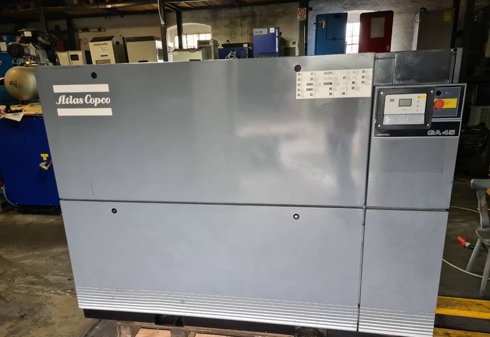 Kompresor śrubowy ATLAS COPCO GA 45 - מדחס אוויר: תמונה 1 Kompresor śrubowy ATLAS COPCO GA 45 - מדחס אוויר: תמונה 1