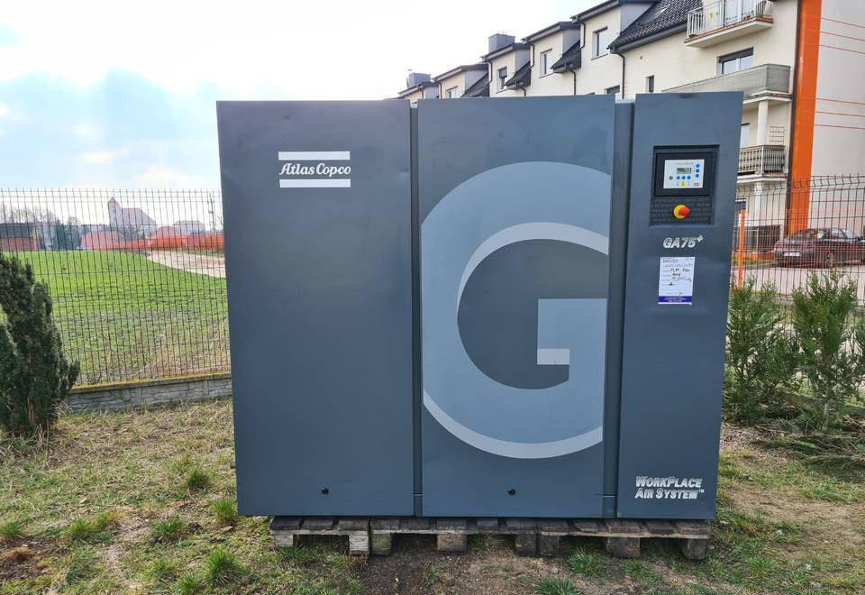 Kompresor śrubowy ATLAS COPCO GA 75 + - מדחס אוויר: תמונה 4 Kompresor śrubowy ATLAS COPCO GA 75 + - מדחס אוויר: תמונה 4