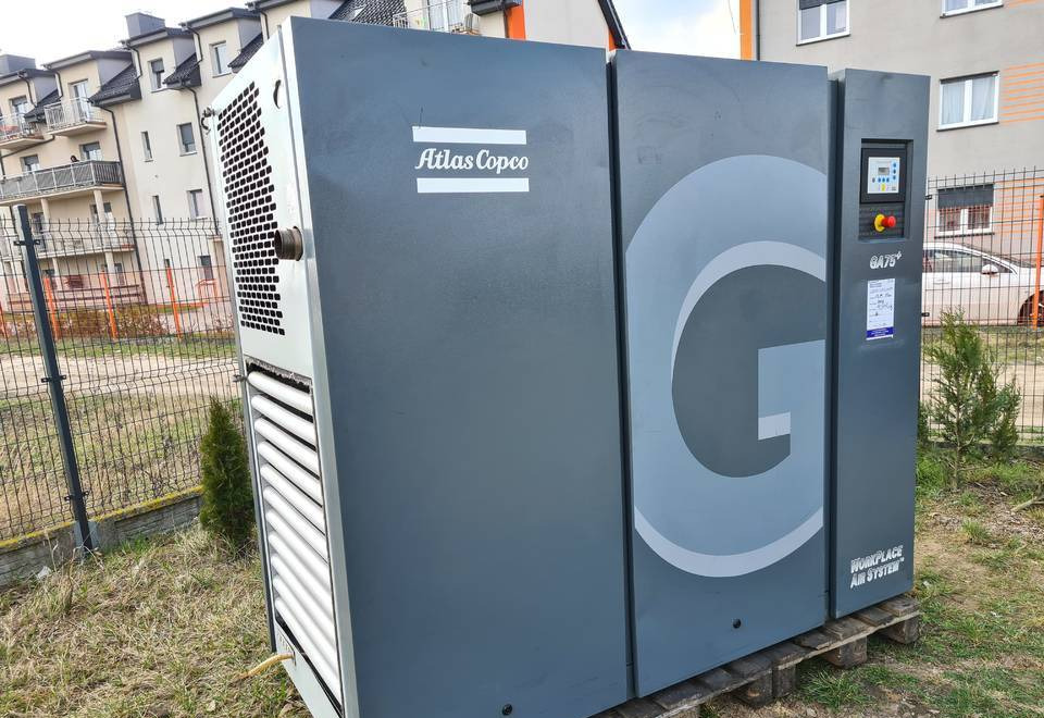 Kompresor śrubowy ATLAS COPCO GA 75 + - מדחס אוויר: תמונה 3 Kompresor śrubowy ATLAS COPCO GA 75 + - מדחס אוויר: תמונה 3