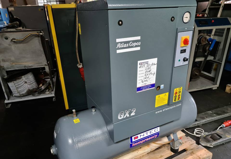 Kompresor śrubowy ATLAS COPCO GX2 2,2 kw - מדחס אוויר: תמונה 3 Kompresor śrubowy ATLAS COPCO GX2 2,2 kw - מדחס אוויר: תמונה 3